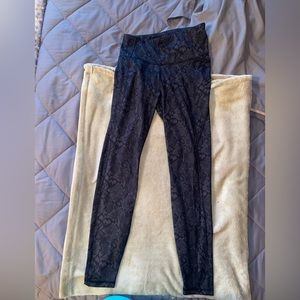 All in motion workout leggings, black, size S